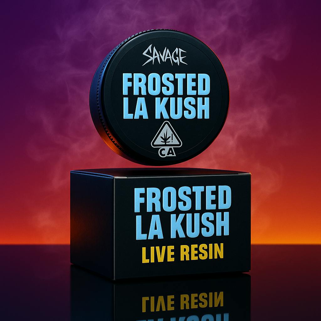Frosted LA Kush 1G Live Resin Diamonds