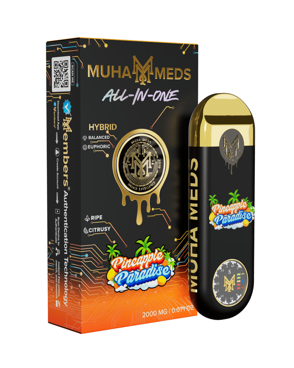 Pineapple Paradise 2g All-In-One Vape - Hybrid