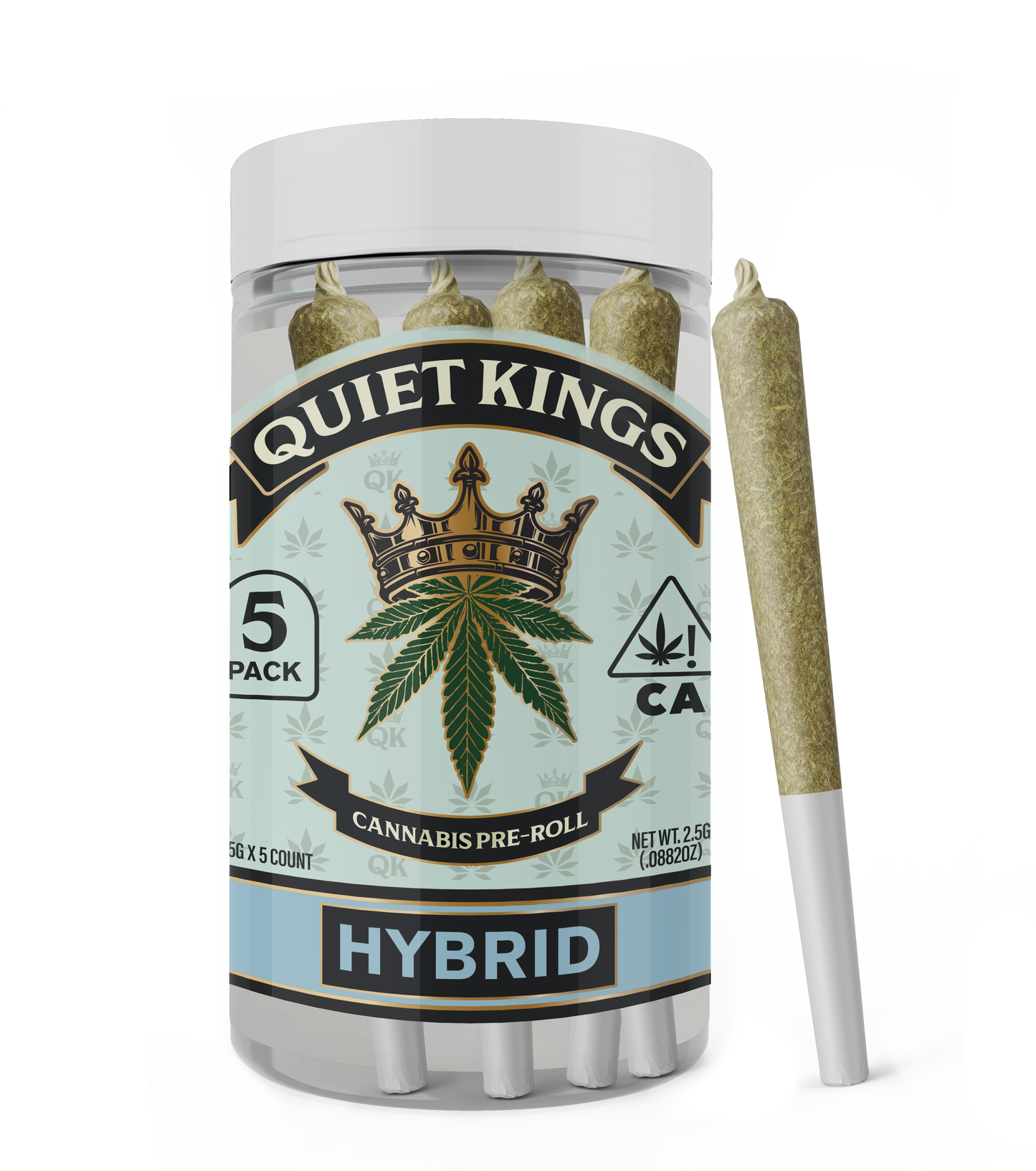 Apple Fritter 5k Pack 0.5g Prerolls - Hybrid - 27% THC