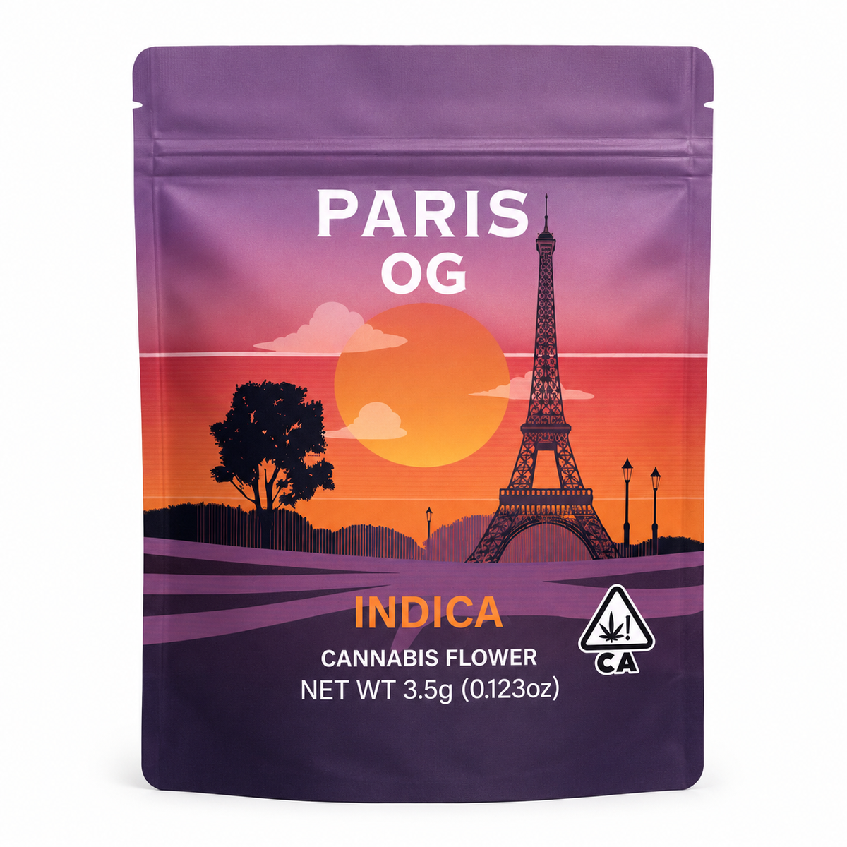 Paris OG 3.5g Indoor Smalls - Indica - 33.41%