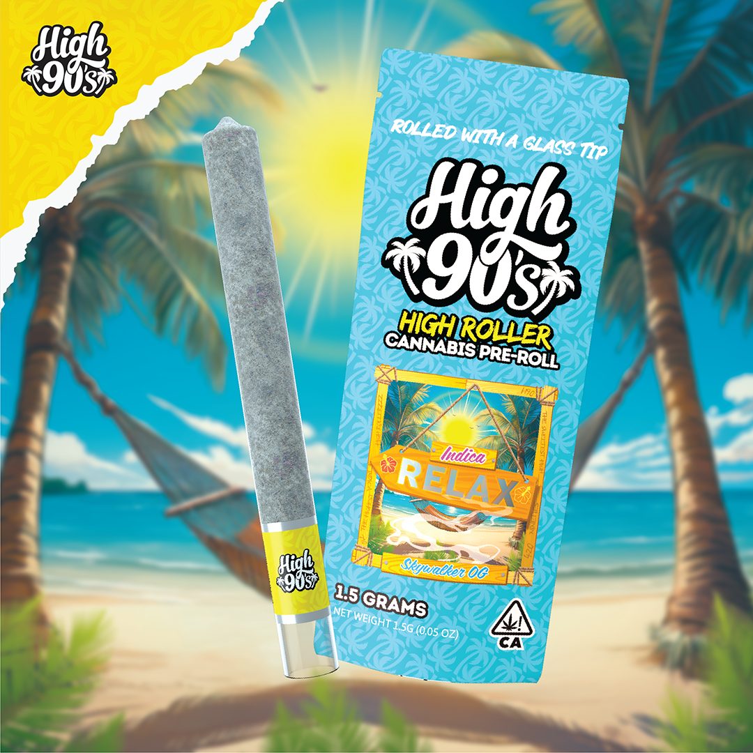Relax High Roller 1.5g Preroll w/ Glass Tip