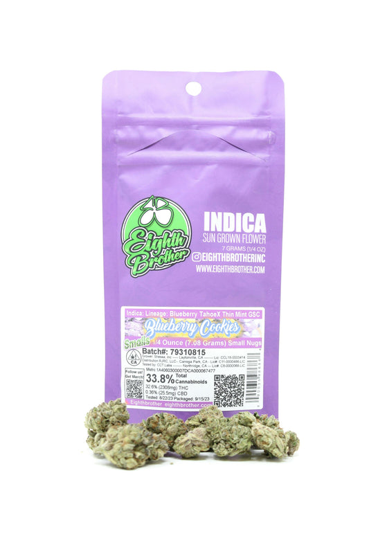 Blueberry Cookies (14g - ½ oz) - Indica - 21.9%