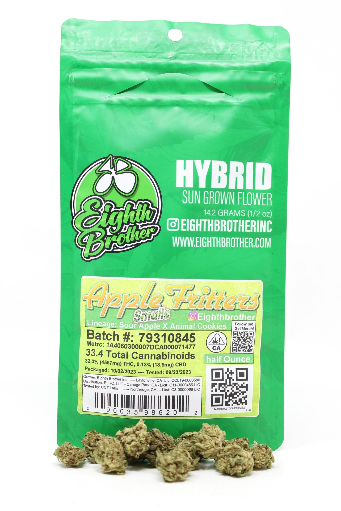 Apple Fritters (14g - ½ oz) - Hybrid - 25.6%