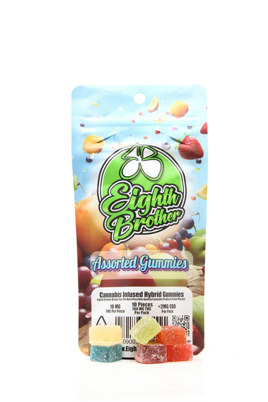 Assorted Gummies 10 pack (100mg) - Hybrid
