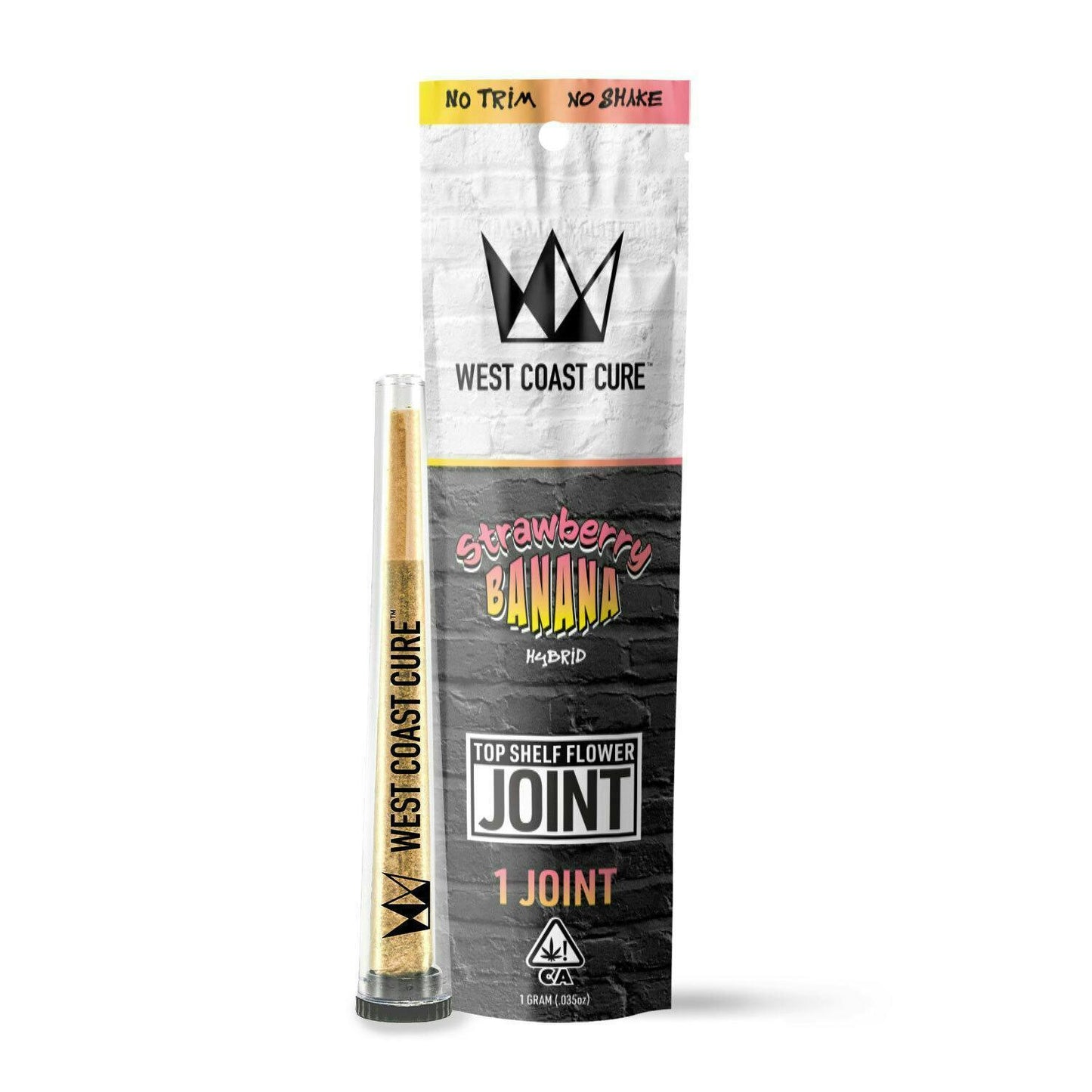 Strawberry Banana - Top Shelf CUREjoint 1g - Hybrid