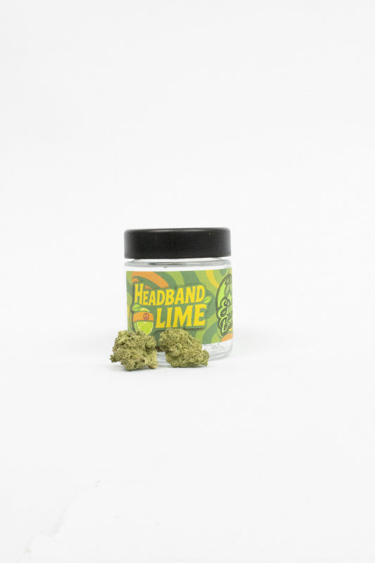 Headband Lime (3.54 gram JAR) - Sativa - 24.7%