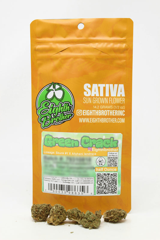 Green Crack (14g - ½ oz) - Sativa - 27.5%