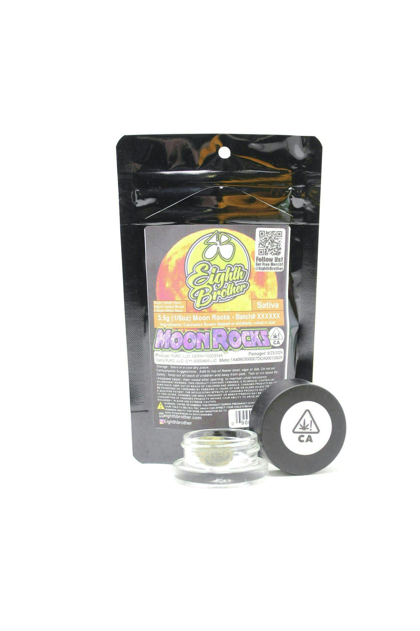 Super Lemon Haze Moon Rocks - Infused Flower (3.54G) - Sativa