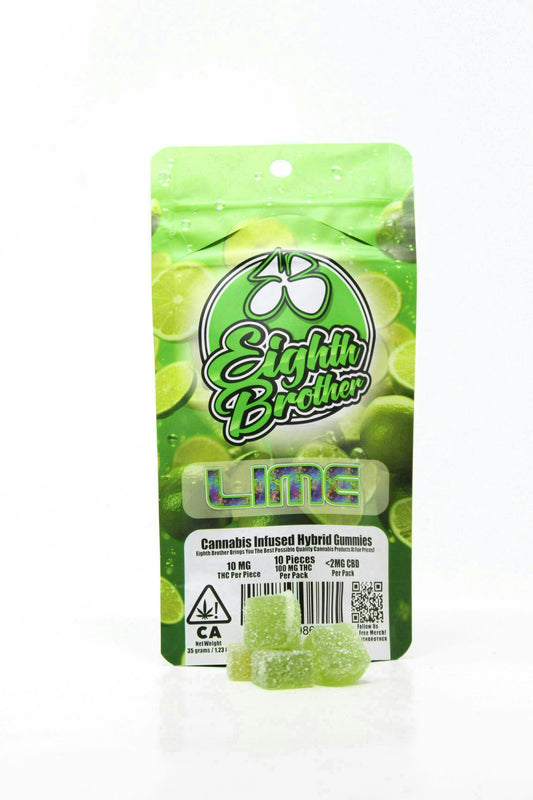 Lime Gummies 10pack (100MG) - Hybrid