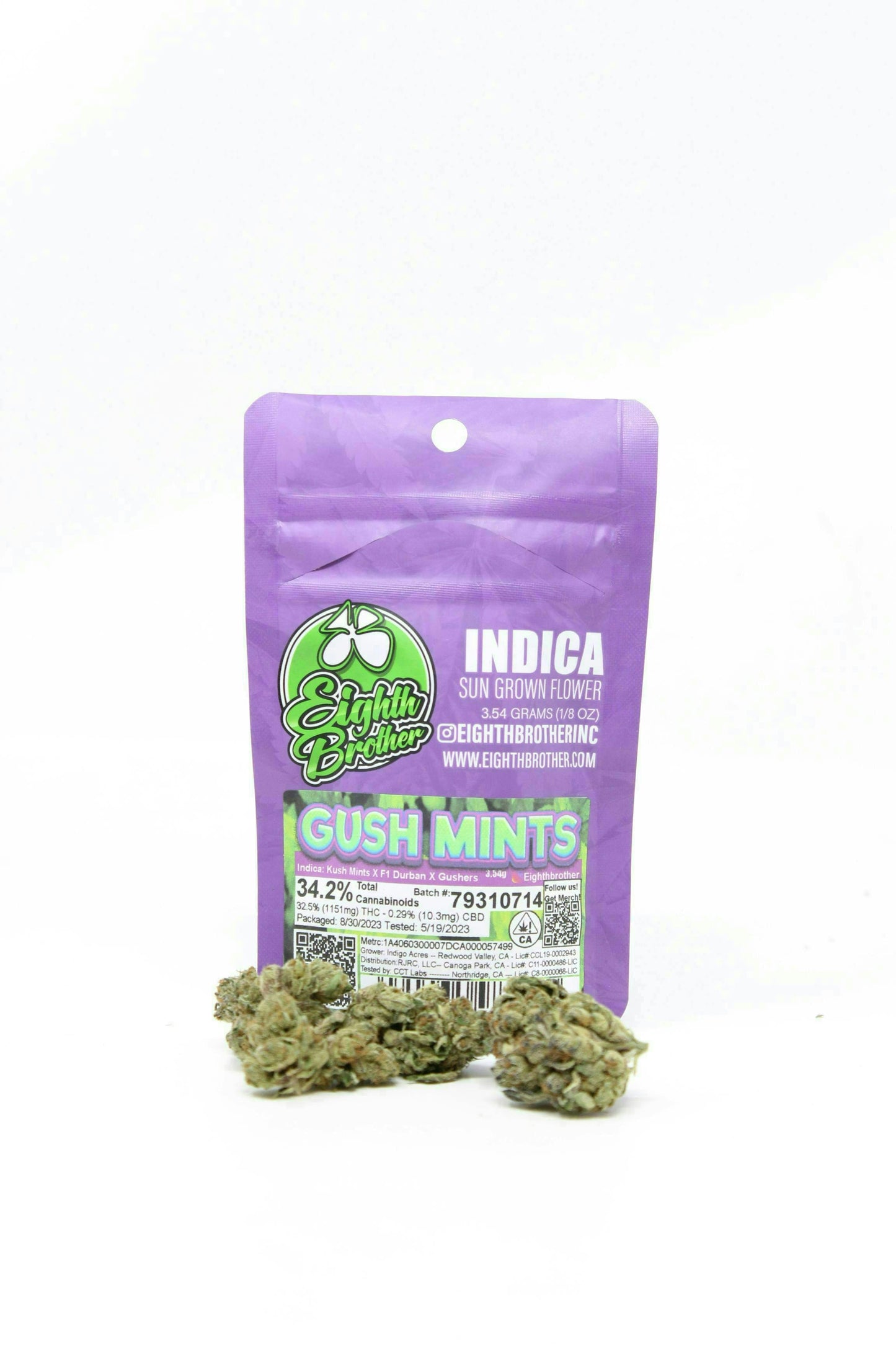 Gush Mints Bigs (3.54G) - Indica