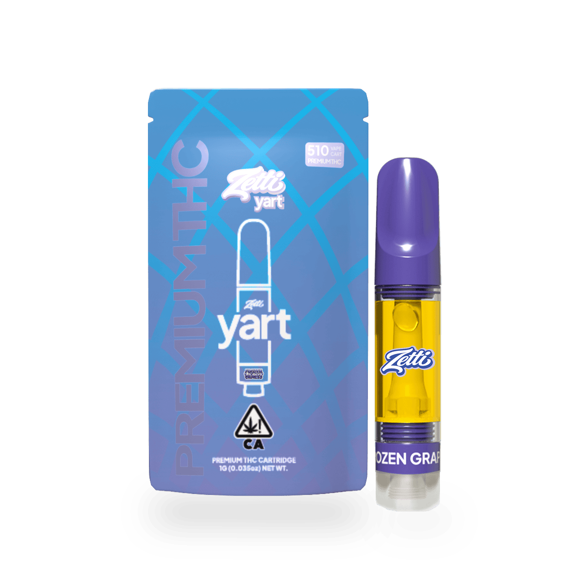 Frozen Grapes Vape Cart  (1G) - Yart - Hybrid