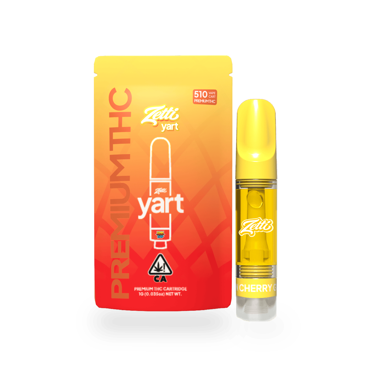 Lemon Cherry Gelato Vape Cart (1G) - Yart - Indica
