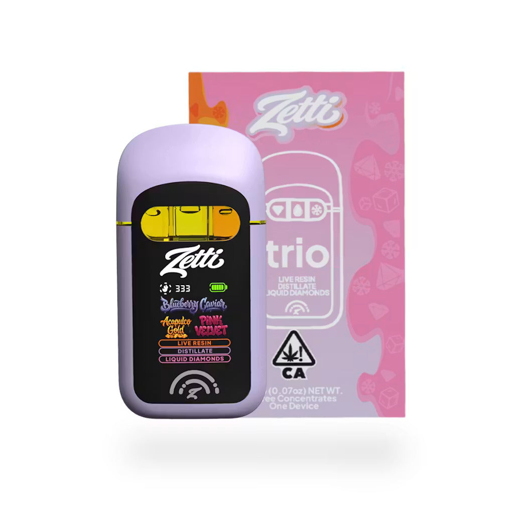 Blueberry Caviar x Acapulco Gold x Pink Velvet - Trio - 2G Disposable