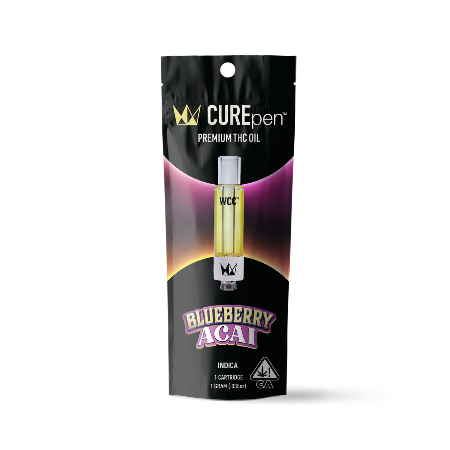 Blueberry Acai - 1G CUREpen Cartridge - Indica