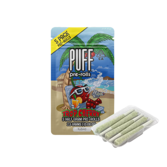 Trop Cherry - Hybrid - 5 pack pre-rolls - 2.5 gram