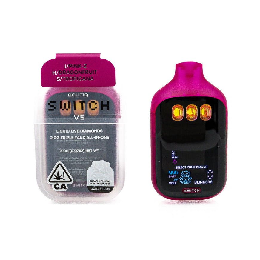 Pink Z X Dragonfruit X Tropicana 2g V5 Disposable