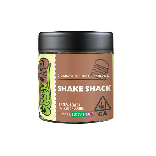 Shake Shack 3.5g Indoor Flower - Indica - 26% THC