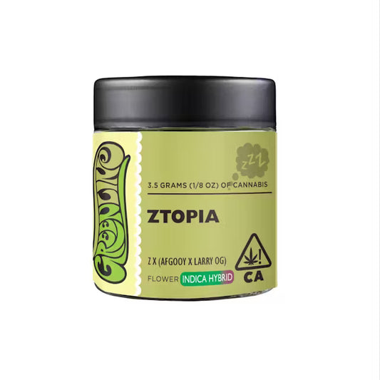 Ztopia 3.5g Indoor Flower - Indica - 28% THC