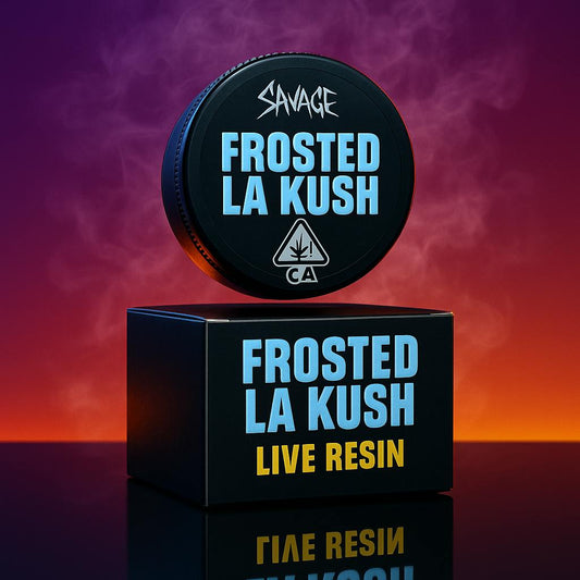 Frosted LA Kush 1G Live Resin Diamonds