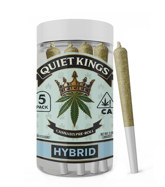 Apple Fritter 5k Pack 0.5g Prerolls - Hybrid - 27% THC