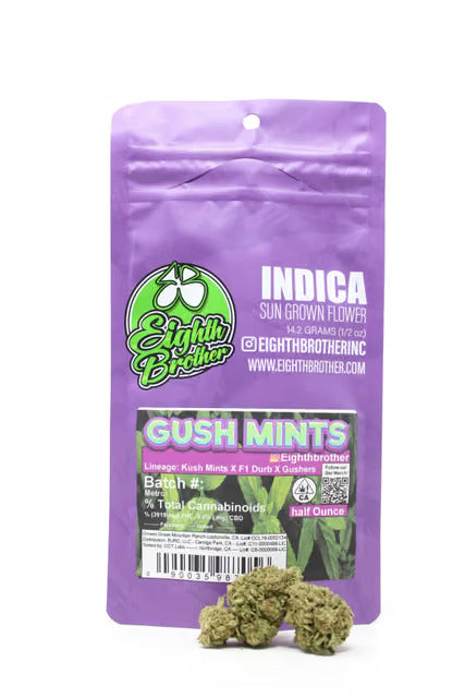 Gush Mints (14g - ½ oz) - Indica - 21.2%