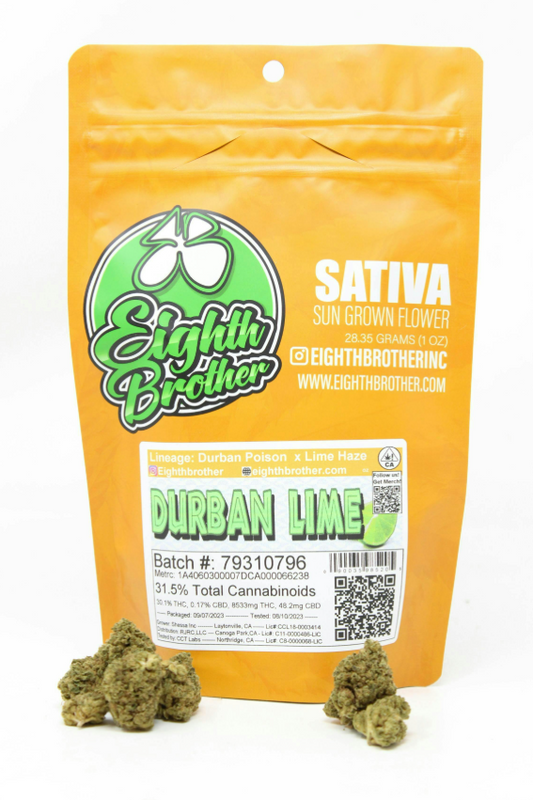 Durban Lime (14g - ½ oz) - Sativa - 22.5%