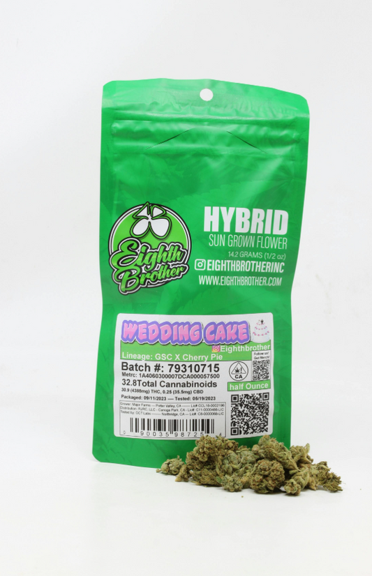 Wedding Cake (14g - ½ oz) - Hybrid - 21.7%