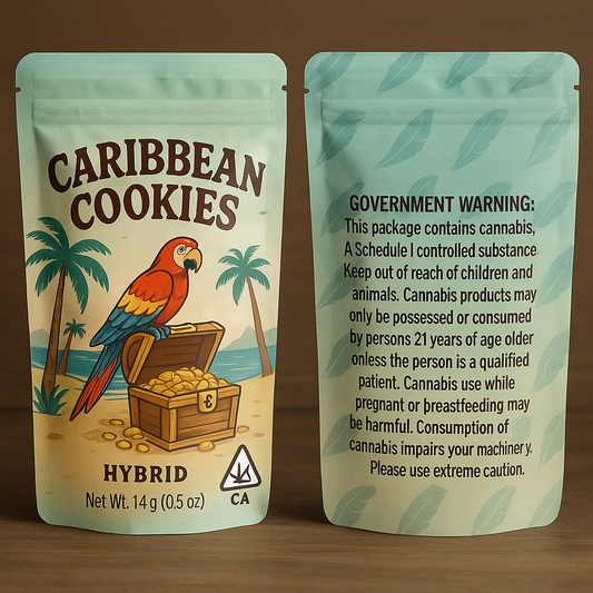 Caribbean Cookies 14g Indoor Smalls - Indica - 22% THC