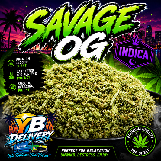 Savage OG 28g Indoor Sugar Shake - Indica