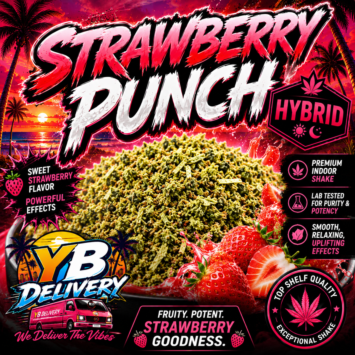 Strawberry Punch 3.5 Indoor Shake - Hybrid