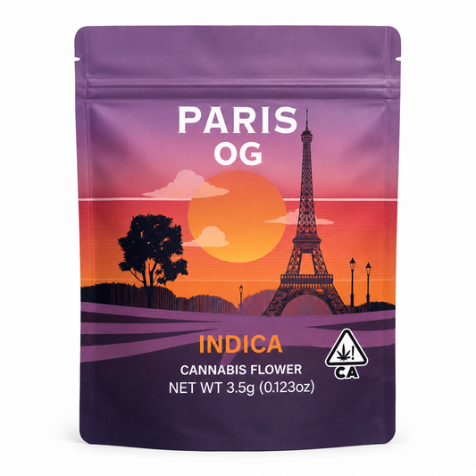 Paris OG 3.5g Indoor Smalls - Indica - 33.41%