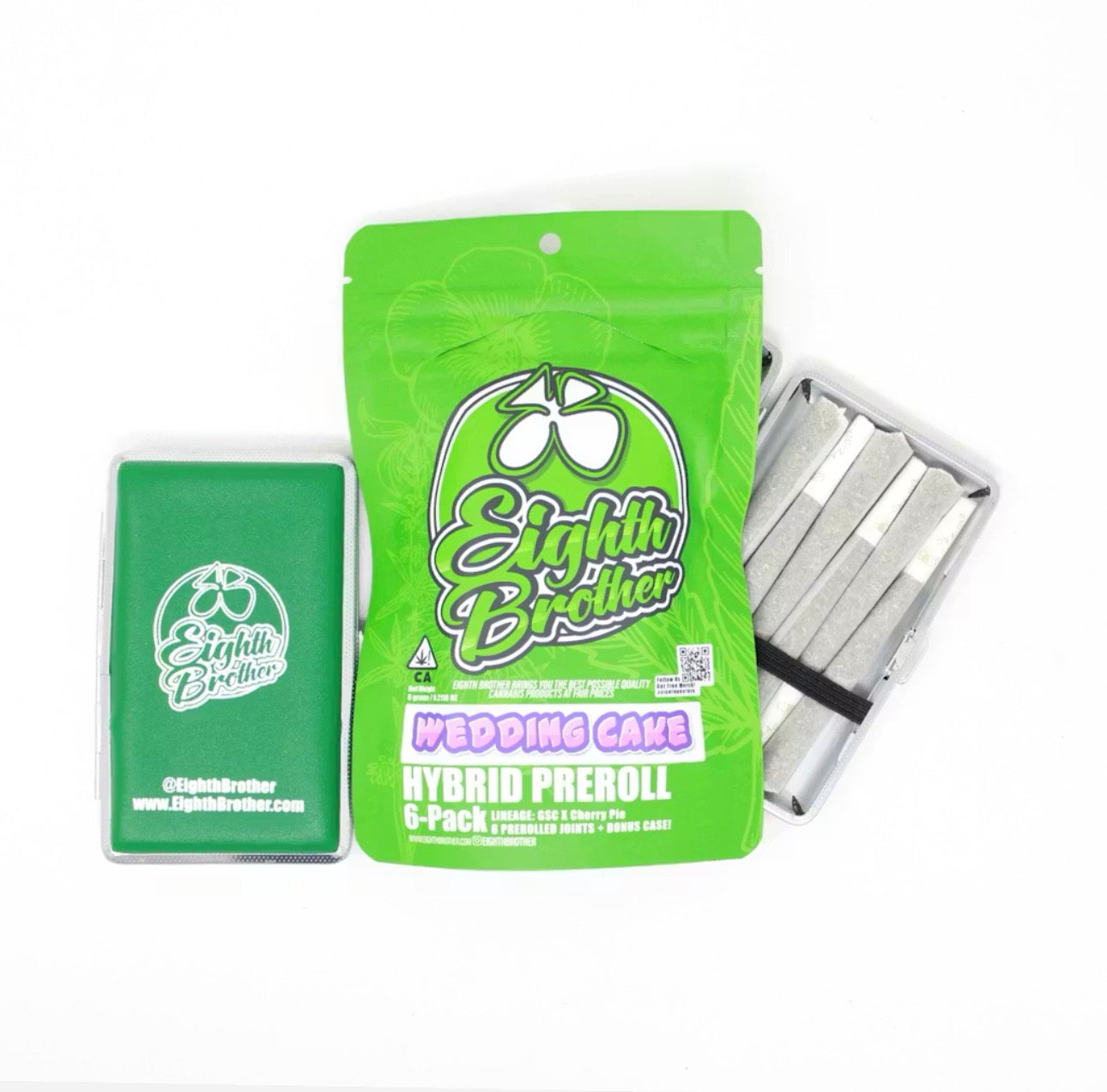 Wedding Cake Preroll Case (6 - 1g Prerolls) Hybrid