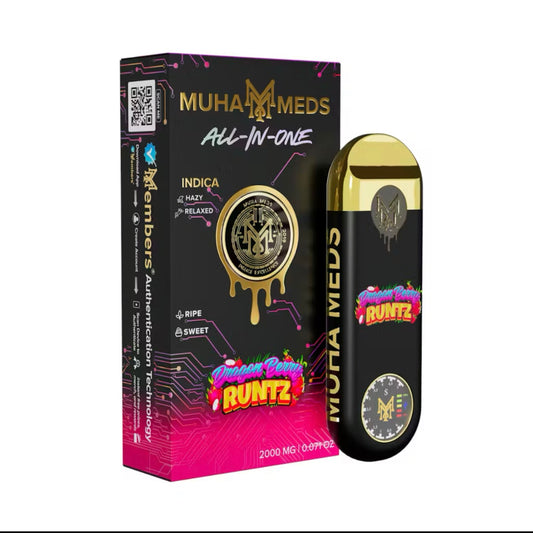 Dragon Berry Runtz 2g All-In-One Vape - Indica