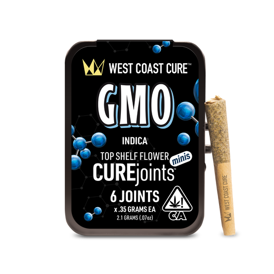 GMO - Top Shelf CUREjoint Minis 6 x .35g - Indica