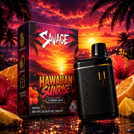 Hawaiian Sunrise 2g Disposable Vape - Sativa