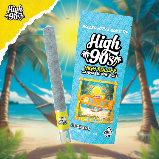 Relax High Roller 1.5g Preroll w/ Glass Tip
