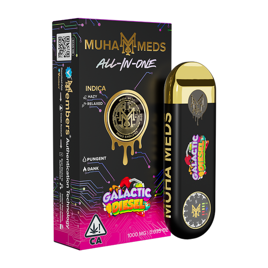 Galactic Diesel 2g All-In-One Vape - Indica