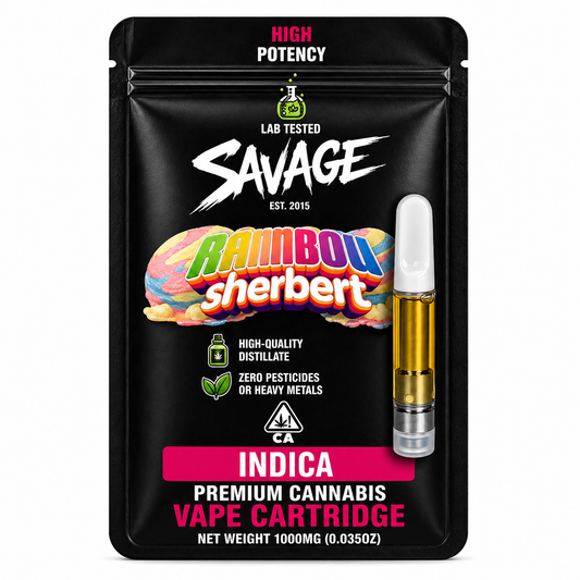 Rainbow Sherbert 1g Vape Cartridge - Indica
