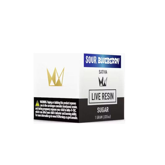 Sour Blueberry 1g Live Resin Sugar