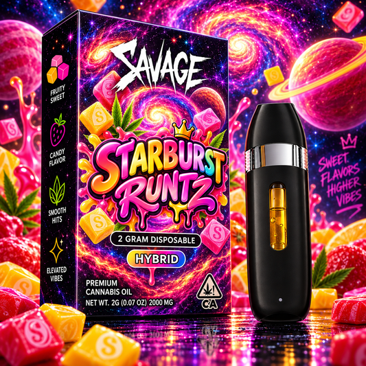 Starburst Runtz 2g Disposable Vape - Hybrid