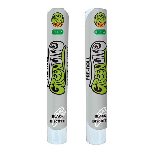 Black Biscotti - 100% Indoor Flower Pre-Roll - 1G