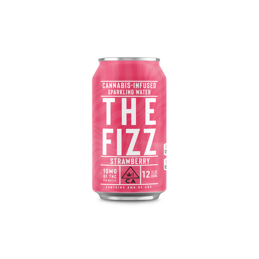 The Fizz 10mg Sparkling Water - Strawberry